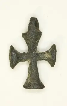 Amulet of a Cross, Byzantine Period (4th-6th century). Creator: Unknown
