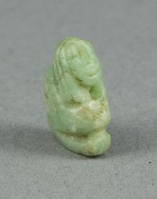 Amulet of a Crouched Female Sphinx, Egypt, Middle Kingdom, Dynasty 11-13 (about 2055-1650 BCE). Creator: Unknown