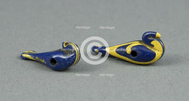 Amulet of a Duck, Egypt, New Kingdom, Dynasties 18-20 (about 1550-1069 BCE). Creator: Unknown.