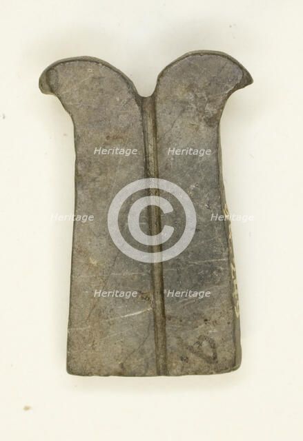 Amulet of a Forked Lance (Pesekh-kef), Egypt, Late Period, Dynasty 26-31 (664-332 BCE). Creator: Unknown.