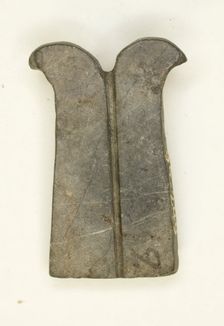 Amulet of a Forked Lance (Pesekh-kef), Egypt, Late Period, Dynasty 26-31 (664-332 BCE). Creator: Unknown