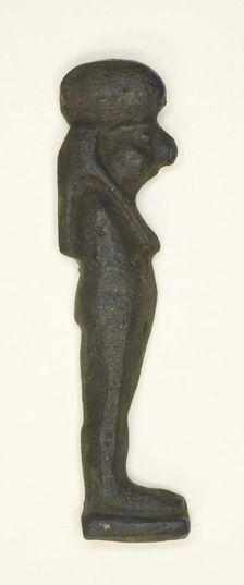 Amulet of a Falcon-Headed God, Egypt, Late Period, Dynasty 25-30 (780-343 BCE). Creator: Unknown
