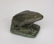 Amulet of a Frog, Egypt, Middle Kingdom, Dynasty 11 (2134-1991 BCE). Creator: Unknown