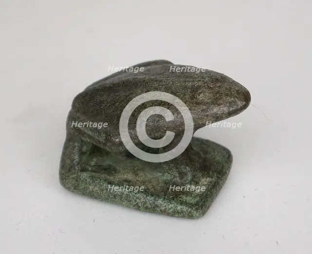 Amulet of a Frog, Egypt, Middle Kingdom, Dynasty 11 (2134-1991 BCE). Creator: Unknown.