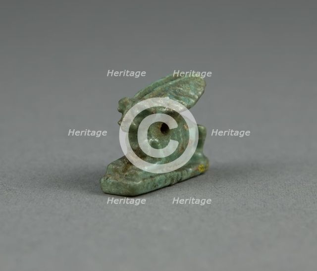 Amulet of a Hare, Egypt, Third Intermediate Period, Dynasty 21-25 (1070-656 BCE). Creator: Unknown.