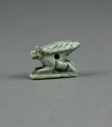 Amulet of a Hare, Egypt, Third Intermediate Period, Dynasty 21-25 (1070-656 BCE). Creator: Unknown