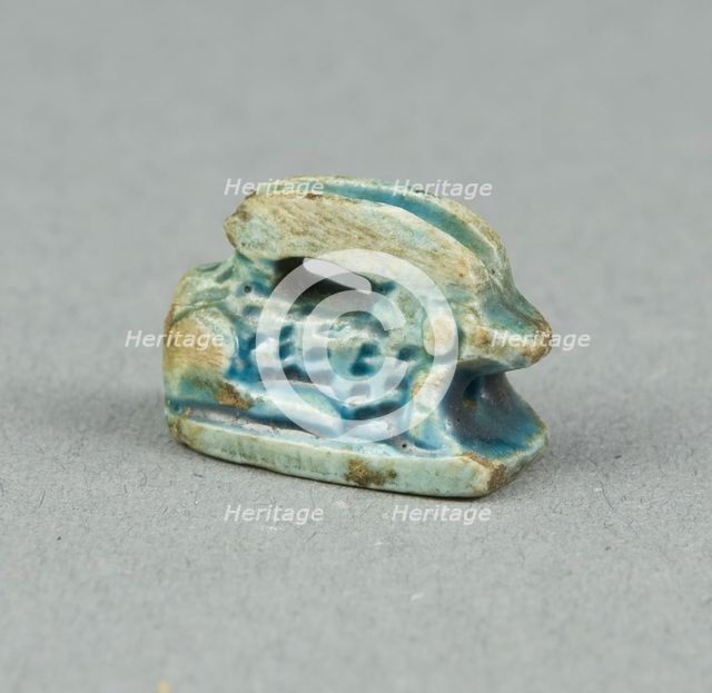 Amulet of a Hare, Egypt, Late Period (664-332 BCE). Creator: Unknown.