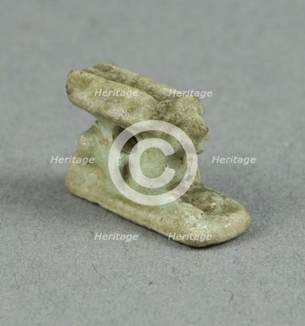 Amulet of a Hare, Egypt, Late Period, Dynasties 26-31 (664-332 BCE). Creator: Unknown.