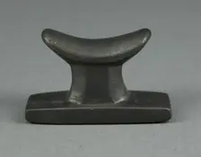 Amulet of a Headrest, Egypt, Late Period-Ptolemaic Period (7th -1st century BCE). Creator: Unknown