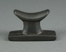 Amulet of a Headrest, Egypt, Late Period-Ptolemaic Period (7th -1st century BCE). Creator: Unknown