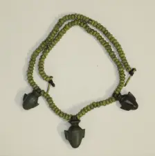 Amulet of a Heart, Egypt, Late Period, Dynasty 26-31 (664-332 BCE). Creator: Unknown