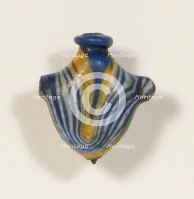Amulet of a Heart, Egypt, New Kingdom, Dynasty 18 (about 1550-1295 BCE). Creator: Unknown.