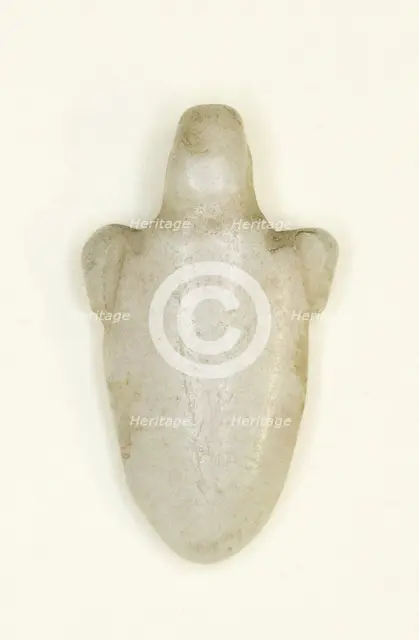 Amulet of a Heart, Egypt, Third Intermediate Period-Late Period, Dynasties 21-26 (about 1069-525 BCE Creator: Unknown.