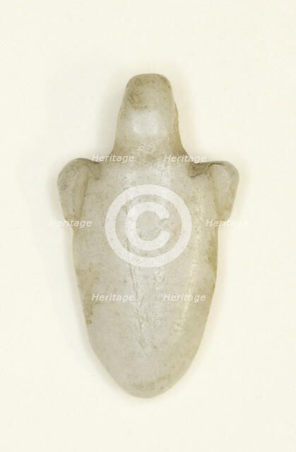 Amulet of a Heart, Egypt, Third Intermediate Period-Late Period, Dynasties 21-26 (about 1069-525 BCE Creator: Unknown.