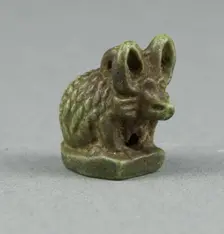 Amulet of a Hedgehog, Egypt, New Kingdom-Third Intermediate Period (about 1550-664 BCE). Creator: Unknown
