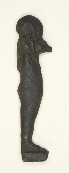 Amulet of a Jackal-Headed God, Egypt, Late Period, Dynasty 25-30 (780-343 BCE). Creator: Unknown