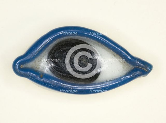 Amulet of a Left Eye, Egypt, New Kingdom-Late Period (about 1550-332 BCE). Creator: Unknown.