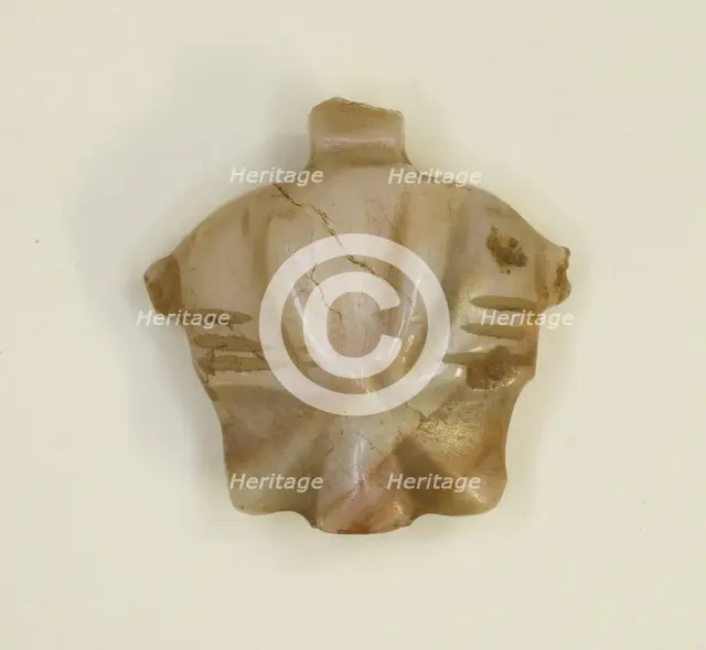 Amulet of a Lioness’ Head, Egypt, Third Intermediate Period, Dynasty 21-25 (1070-656 BCE). Creator: Unknown.