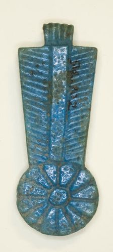Amulet of a Necklace Counter Weight, Egypt, Third Intermediate Period, Dynasty 21-25 (1070-656 BCE). Creator: Unknown