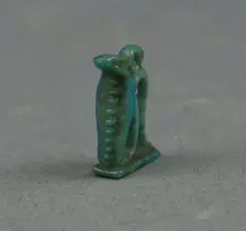 Amulet of a Serpent, Egypt, Third Intermediate Period, Dynasty 21-25 (1070-525 BCE). Creator: Unknown