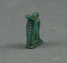 Amulet of a Serpent, Egypt, Third Intermediate Period, Dynasty 21-25 (1070-525 BCE). Creator: Unknown