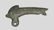 Amulet of a Shilbe Fish, Egypt, Late Period, Dynasty 26-31 (664-332 BCE). Creator: Unknown