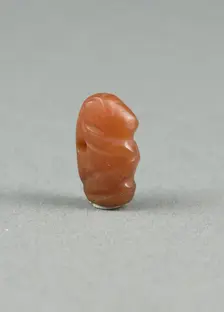 Amulet of a Squatting Ape, Egypt, First Intermediate Period-Middle Kingdom (about 2160-1784 BCE). Creator: Unknown