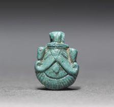 Amulet of a Palmette, 1540-1296 BC. Creator: Unknown