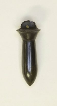 Amulet of a Papyrus Column, Egypt, Third Intermediate Period, Dynasty 21-25 (1070-656 BCE). Creator: Unknown