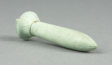 Amulet of a Papyrus Column, Egypt, Third Intermediate Period, Dynasty 21-25 (1070-656 BCE). Creator: Unknown