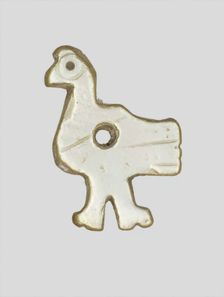 Amulet of a Rooster, Byzantine Period (4th-7th century). Creator: Unknown