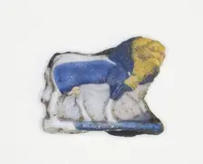 Amulet of a Ram, Egypt, Late Period-Ptolemaic Period (664-30 BCE). Creator: Unknown