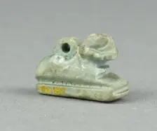 Amulet of a Recumbent Ram, Egypt, Third Intermediate Period-Late Period, Dynasty 21-31... Creator: Unknown