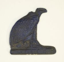 Amulet of a Vulture, Egypt, Late Period, Dynasty 25-30 (780-343 BCE). Creator: Unknown