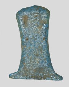 Amulet of an Axe Blade, Egypt, New Kingdom, Dynasty 18-20 (about 1550-1069 BCE). Creator: Unknown