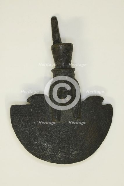Amulet of an Aegis with the Head of the Goddess, Egypt, Third Intermediate Period-Late Period... Creator: Unknown.