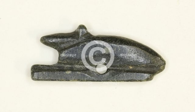 Amulet of an Ichneumon (?), Egypt, Late Period-Ptolemaic Period (?) (about 7th-1st centuries BCE). Creator: Unknown.