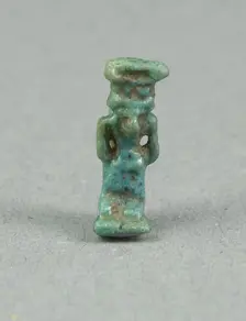 Amulet of an Unidentified Goddess, Egypt, Ptolemaic Period (?) (332-30 BCE). Creator: Unknown