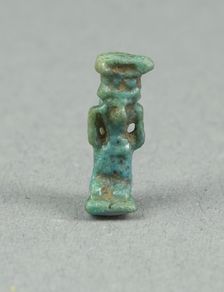 Amulet of an Unidentified Goddess, Egypt, Ptolemaic Period (?) (332-30 BCE). Creator: Unknown