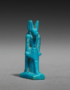 Amulet of Anubis, 525-332 BC. Creator: Unknown