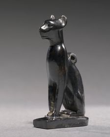 Amulet of Bastet, c. 1069-715 BC. Creator: Unknown