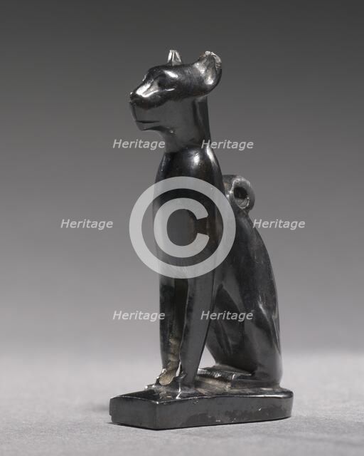 Amulet of Bastet, c. 1069-715 BC. Creator: Unknown.