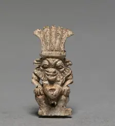 Amulet of Bes, 525-332 BC. Creator: Unknown