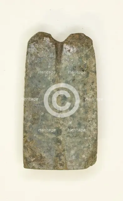 Amulet of Double Plumes, Egypt, Late Period, Dynasty 26-31 (664-332 BCE). Creator: Unknown.
