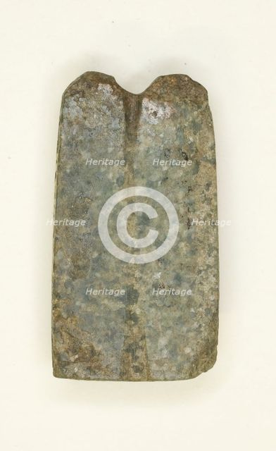 Amulet of Double Plumes, Egypt, Late Period, Dynasty 26-31 (664-332 BCE). Creator: Unknown.