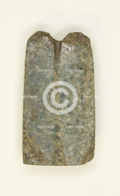 Amulet of Double Plumes, Egypt, Late Period, Dynasty 26-31 (664-332 BCE). Creator: Unknown.