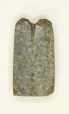 Amulet of Double Plumes, Egypt, Late Period, Dynasty 26-31 (664-332 BCE). Creator: Unknown