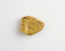 Amulet of "heart vase" (ab) form..., Ptolemaic Dynasty or Roman Period, 305 BCE-14 CE. Creator: Unknown