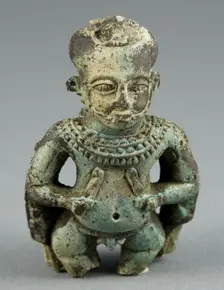 Amulet of Pataikos, Egypt, Third Intermediate Period, Dynasties 21-25 (about 1069-664 BCE). Creator: Unknown