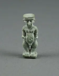 Amulet of Pataikos, Egypt, Third Intermediate Period, Dynasty 21-25 (1070-656 BCE). Creator: Unknown